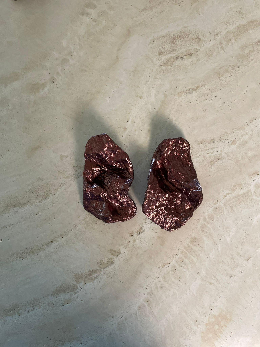 Handmade Paper Earrings – Organic Inspired Design | Niksa Design