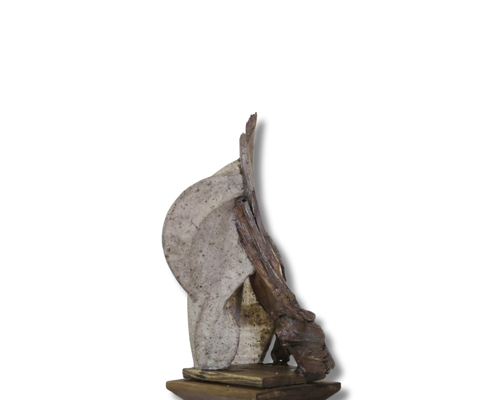 Whirlwood Sculptural Wooden Lamp Handmade Eco-Friendly  Light  Artistic Organic Home Decor