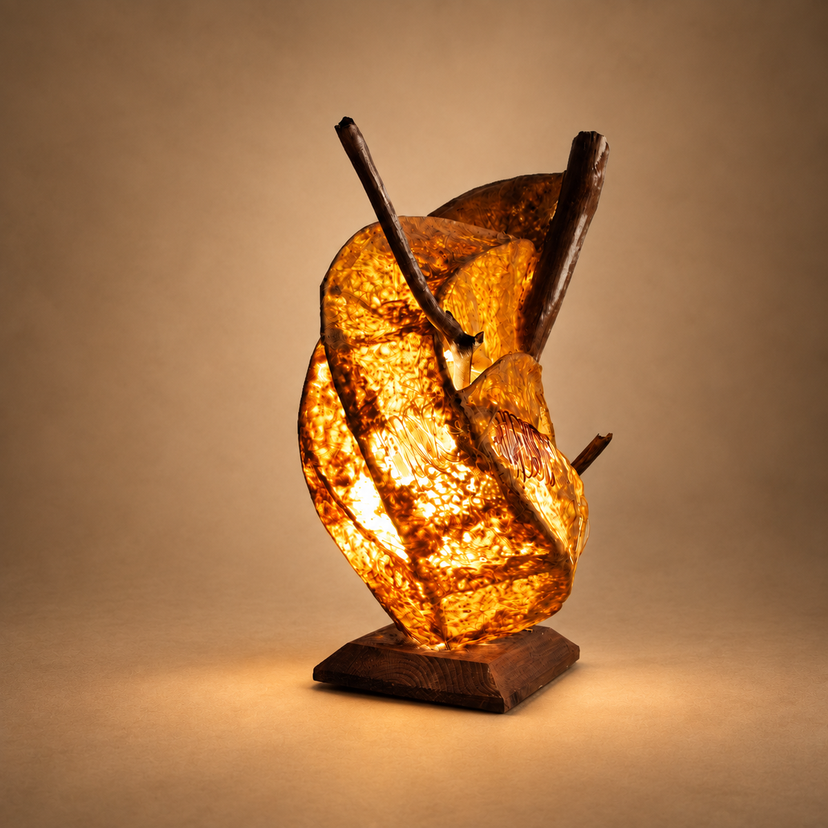 Amber Nest — Sculptural Art Light