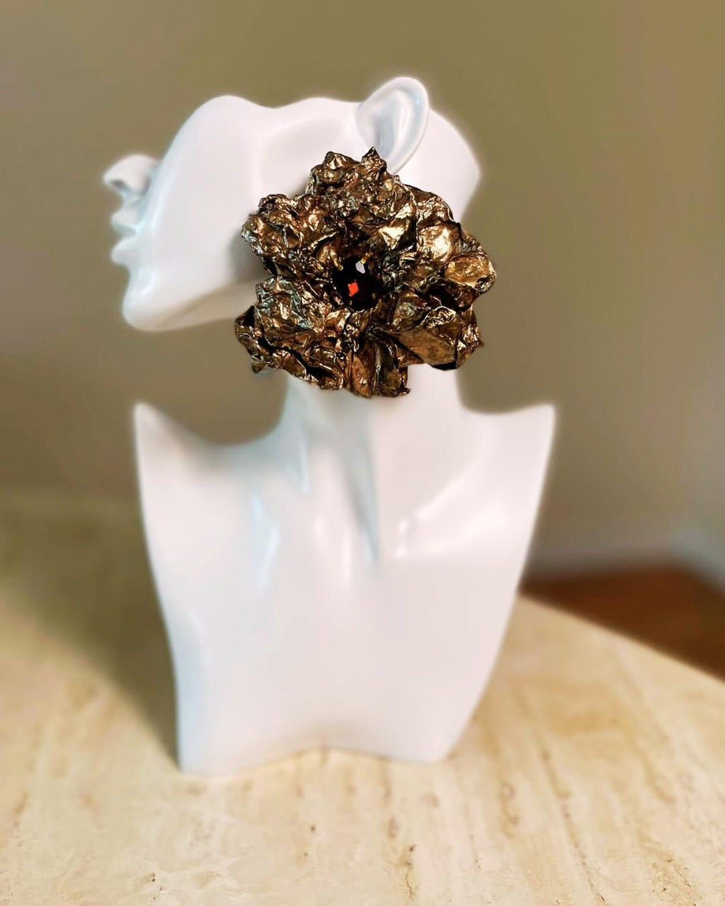 Handmade Paper Earrings – Organic Inspired Design | Niksa Design