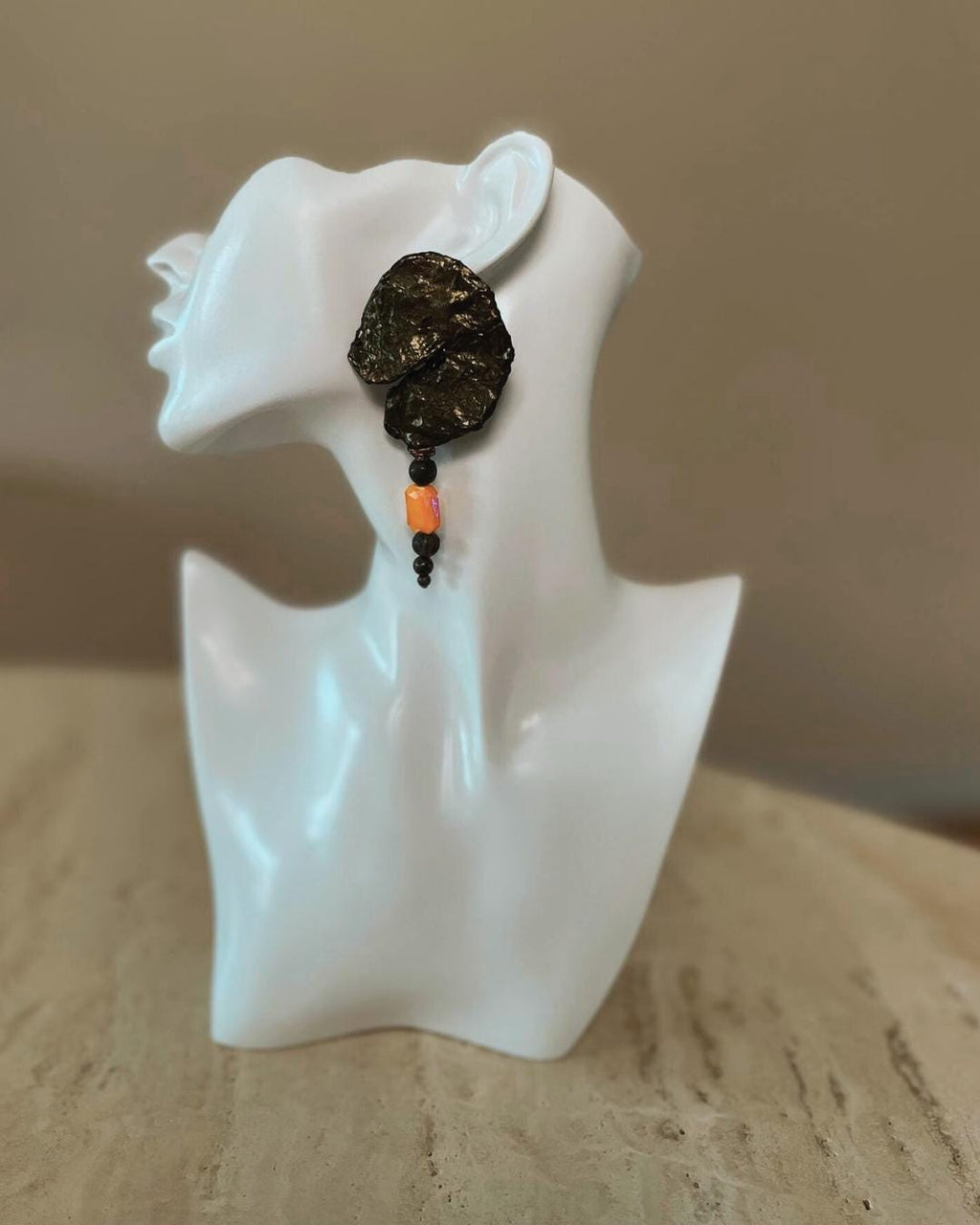 Handmade Paper Earrings – Organic Inspired Design | Niksa Design