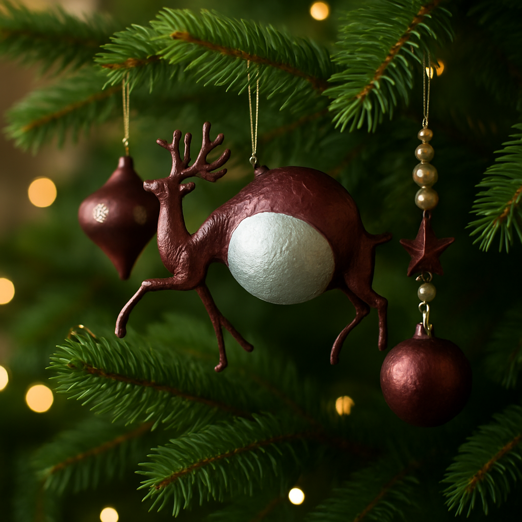 Handmade Ornament – Artistic Holiday Decoration | Niksa Design