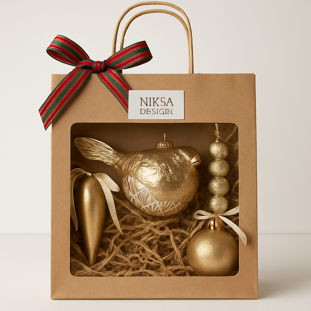 Handmade Ornament – Artistic Holiday Decoration | Niksa Design