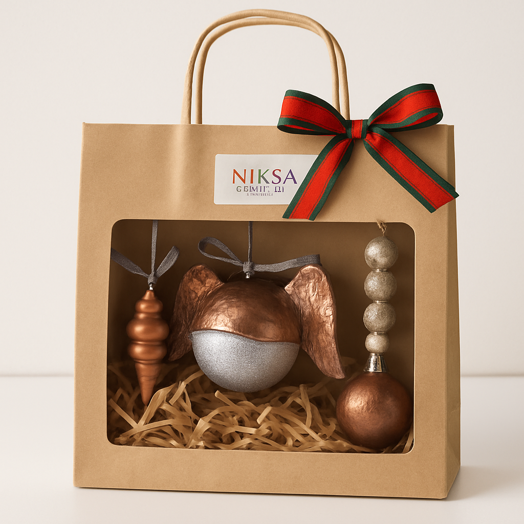 Handmade Ornament – Artistic Holiday Decoration | Niksa Design
