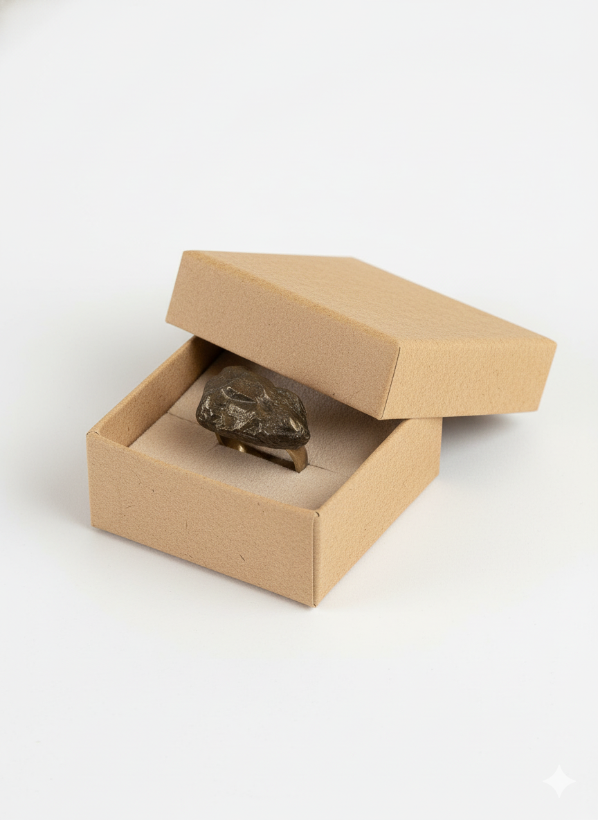 Handmade Paper Ring – Organic Inspired Design | Niksa Design