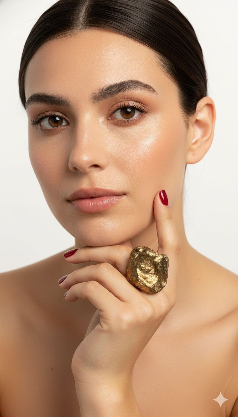 Handmade Paper Ring – Organic Inspired Design | Niksa Design