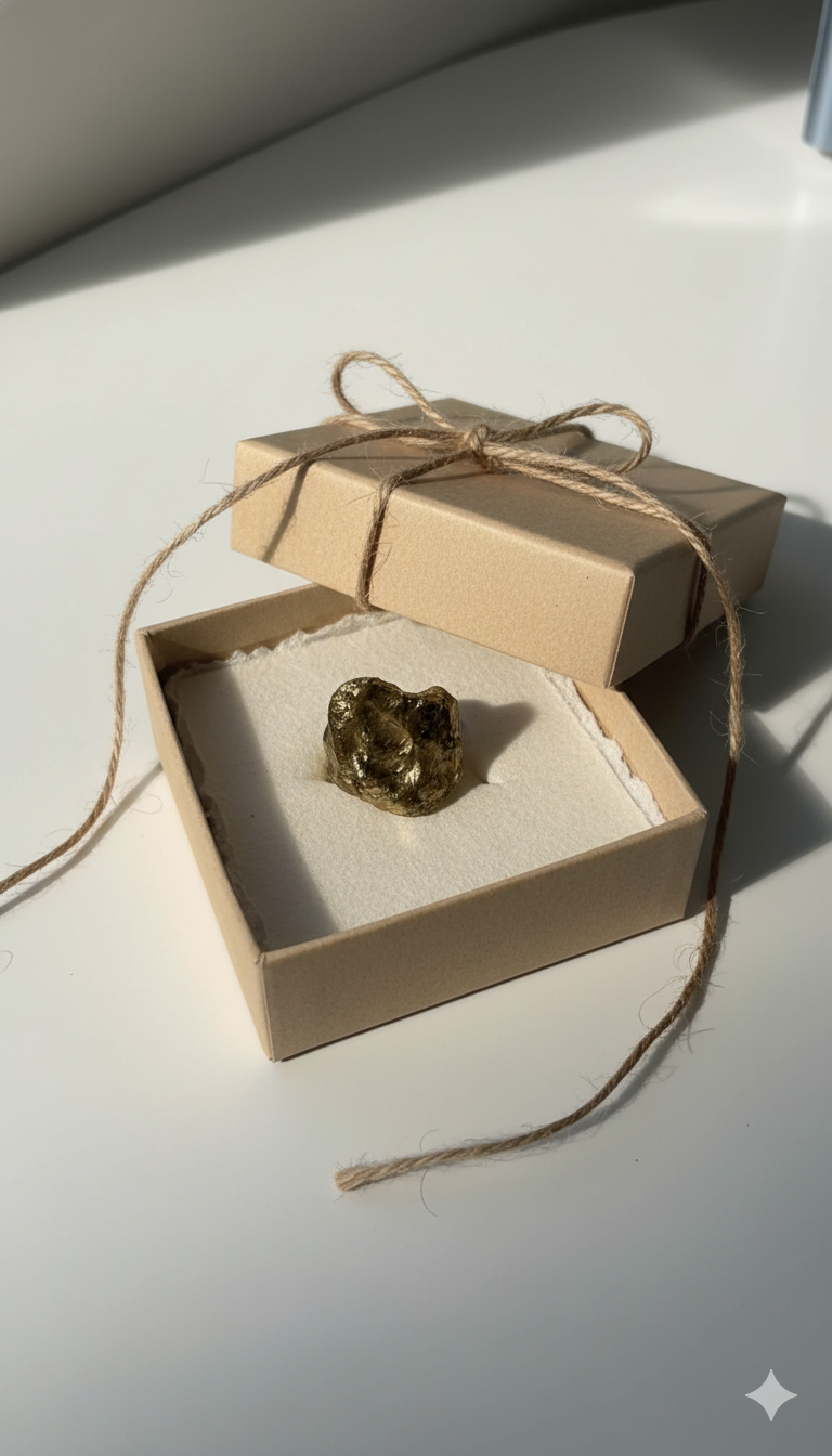 Handmade Paper Ring – Organic Inspired Design | Niksa Design