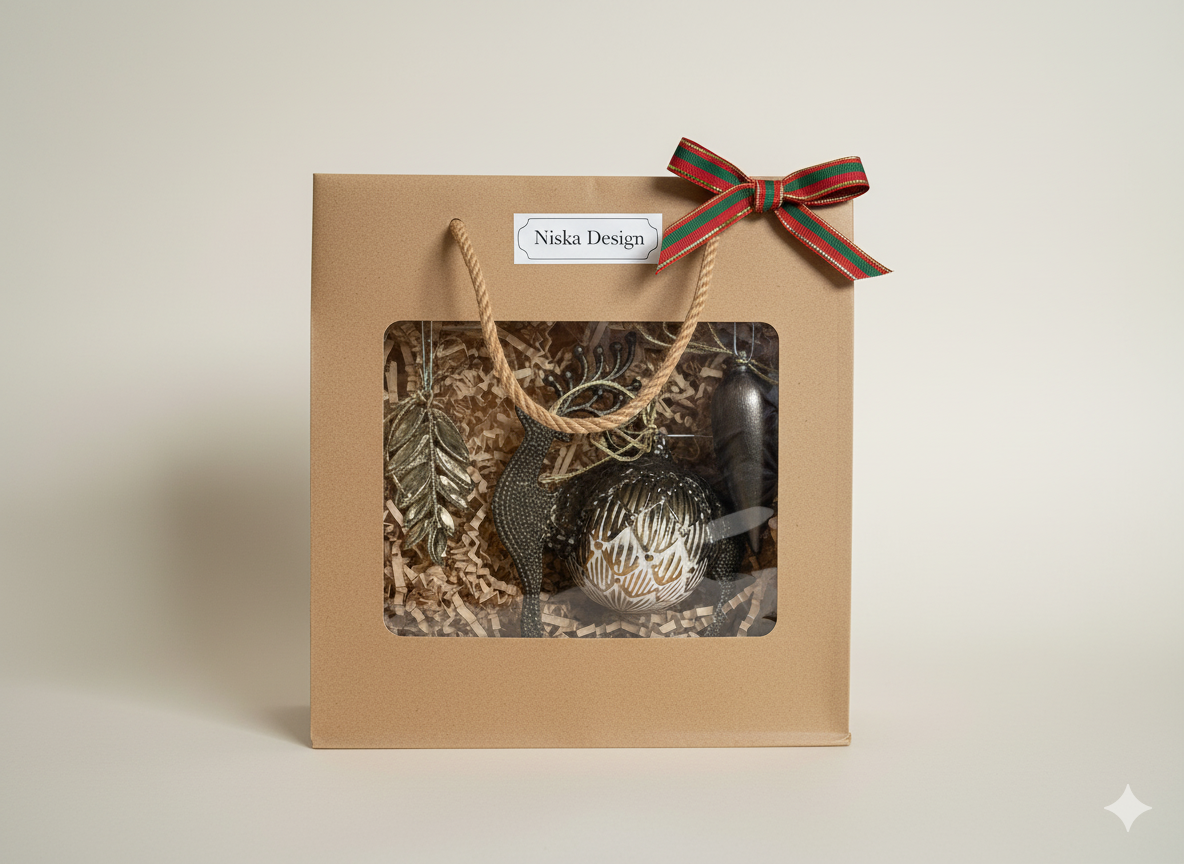 Handmade Ornament – Artistic Holiday Decoration | Niksa Design