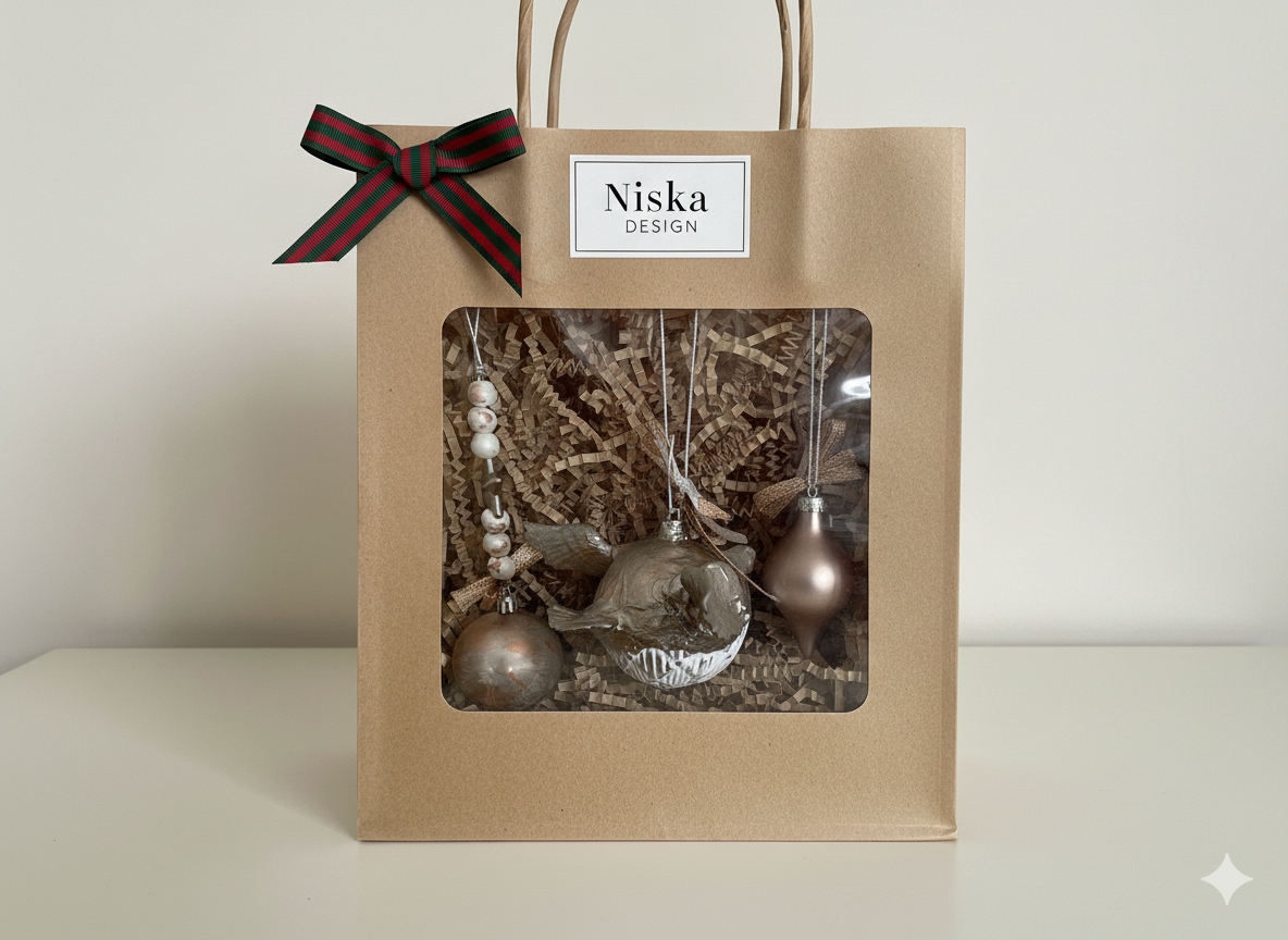 Handmade Ornament – Artistic Holiday Decoration | Niksa Design
