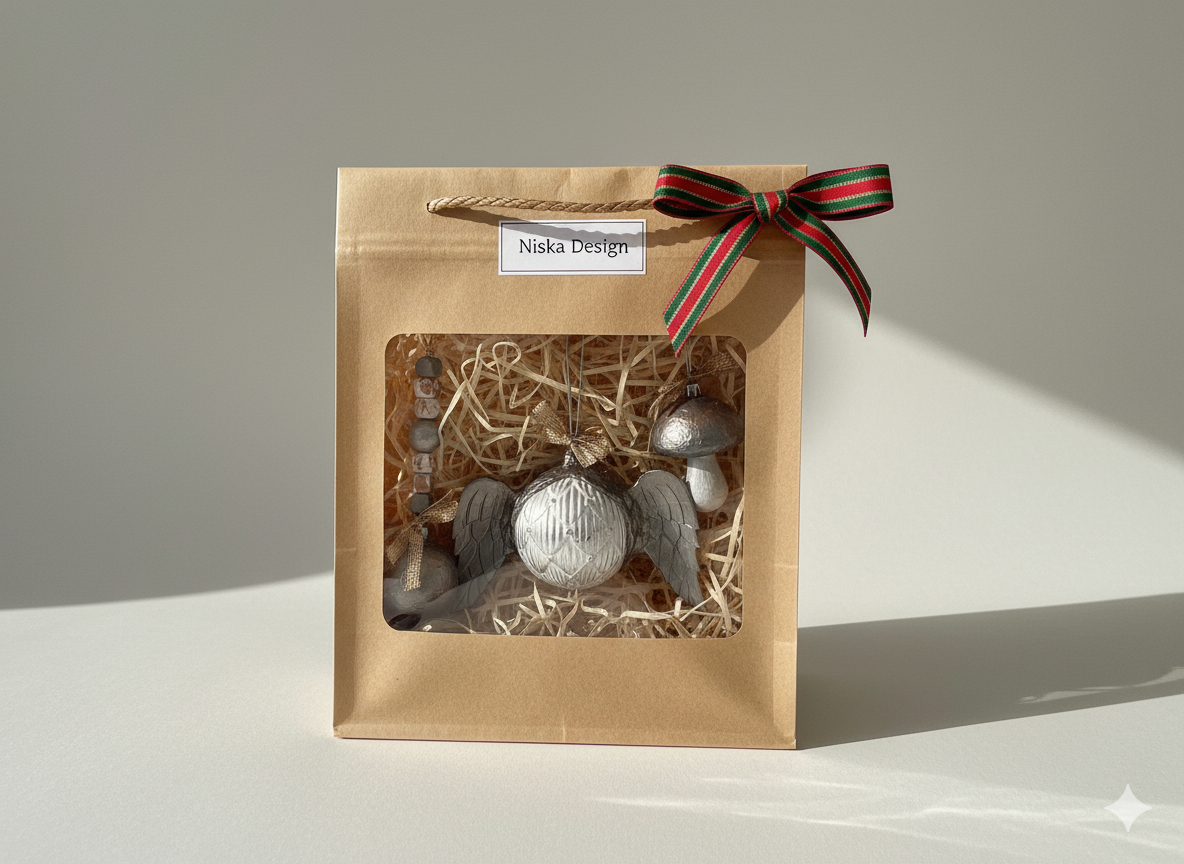 Handmade Ornament – Artistic Holiday Decoration | Niksa Design