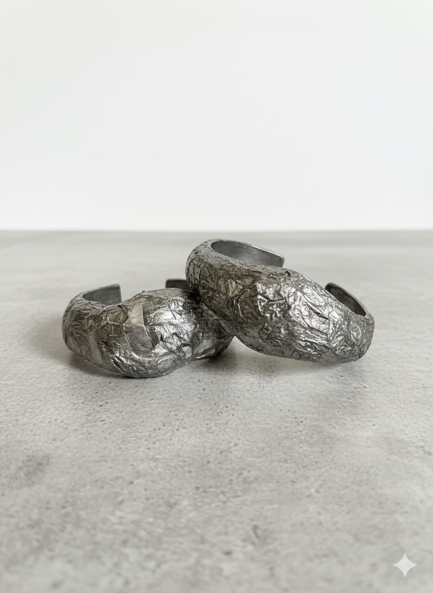 Handmade Paper Bracelet – Organic Inspired Design | Niksa Design