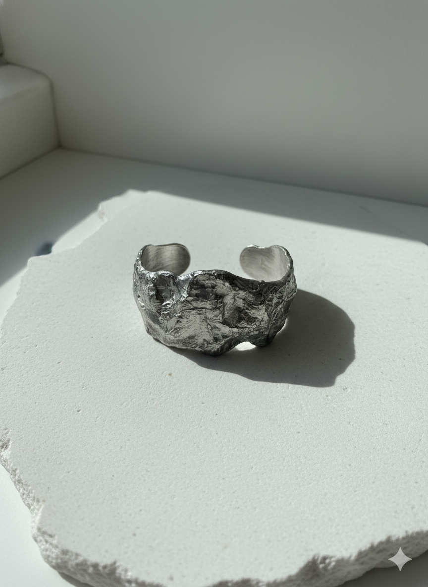 Handmade Paper Bracelet – Organic Inspired Design | Niksa Design