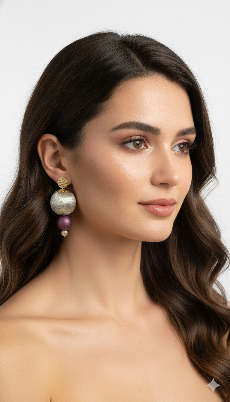 Tension in Balance — Handmade Sculptural Paper Earrings — image 5
