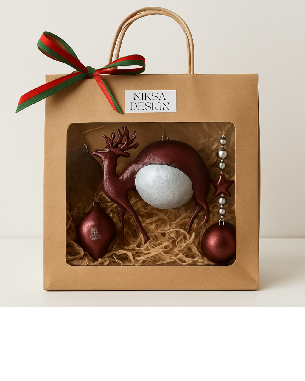 Handmade Ornament – Artistic Holiday Decoration | Niksa Design