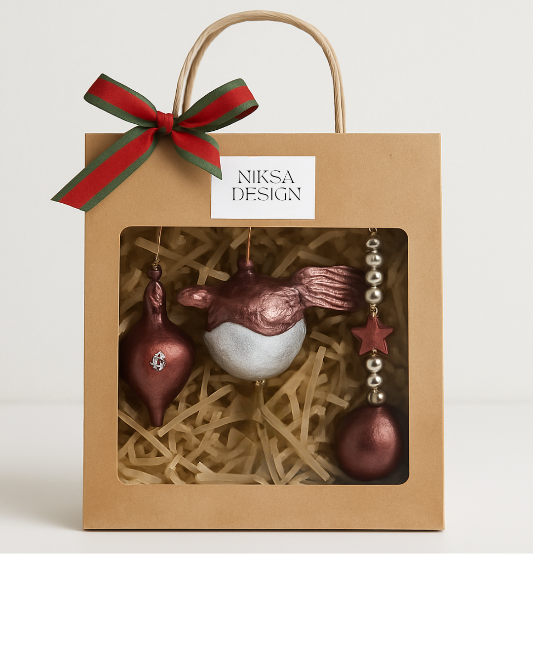 Handmade Ornament – Artistic Holiday Decoration | Niksa Design