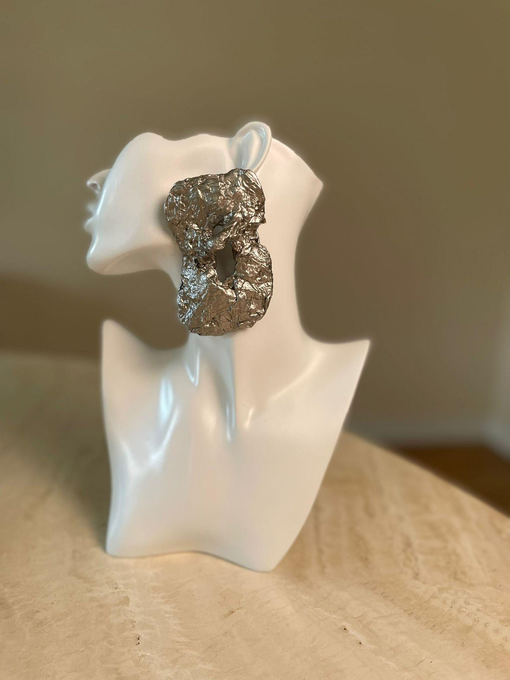 Handmade Paper Earrings – Organic Inspired Design | Niksa Design