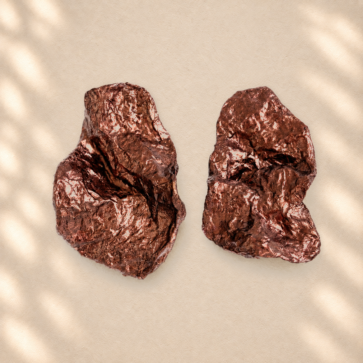 Mineral Resistance — Handmade Sculptural Paper Earrings
