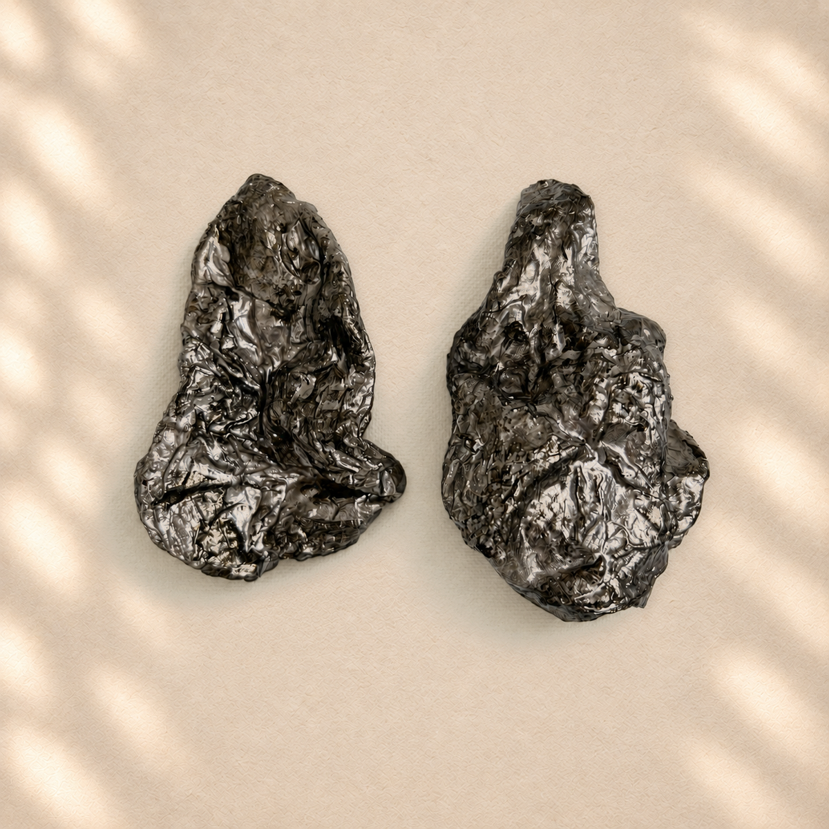 Twisted Equilibrium — Handmade Sculptural Paper Earrings