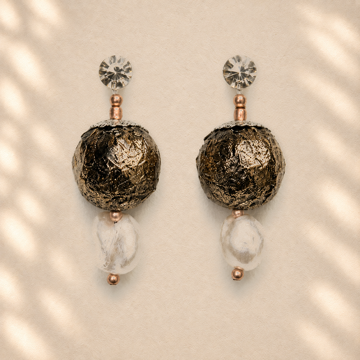 Worn Current — Handmade Sculptural Paper Earrings