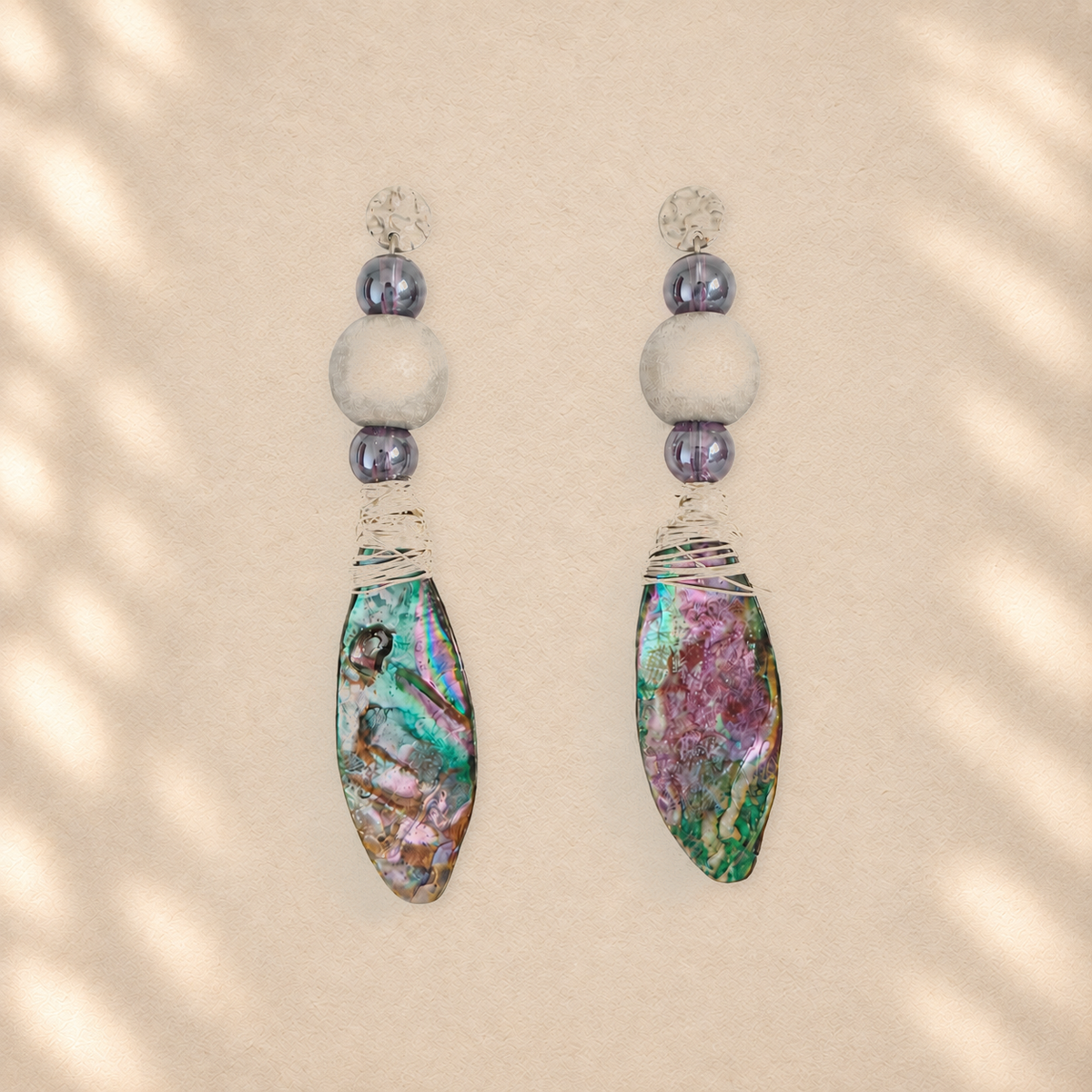 Held Form — Handmade Sculptural Paper Earrings