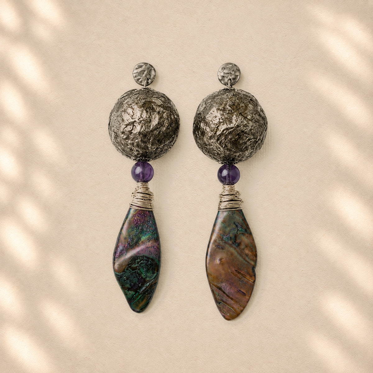 Resilient Line — Handmade Sculptural Paper Earrings