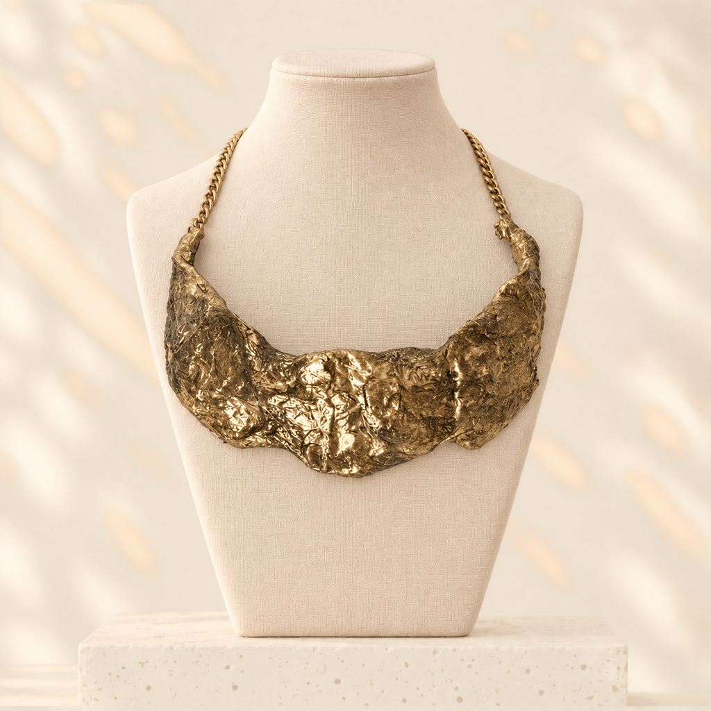 Gilded Contour — product photo on ivory background